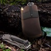 Leather Knife Sheath for Belt,Pocket Knife Holder,Heavy Duty Folding Knife
