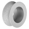 7.3cm Brazed Diamond Grinding Wheel Concave Abrasive Wheel for Stone