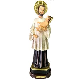 Alliance San Cayetano Cajetano Statue Santo Saint Cajetan Catholic St Figure 12" New