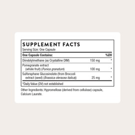 THORNE - Hormone Advantage - Estrogen Support & Hormone Balance for Men & Women* - Featuring DIM & Pomegranate Extract - Gluten, Dairy & Soy-Free - 60 Servings