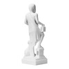 Diogenes The Cynic Ancient Greek Philosopher Statue Sculpture Figure White