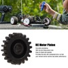 20T 22mm Diameter RC Motor Gear Steel Rust Protection Black