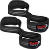 Shelly Weight Lifting Straps Figure 8 with Padded Cuff Wrist