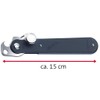 Westmark Lever Can Opener, with Bottle Opener, Length: 14.9 cm,