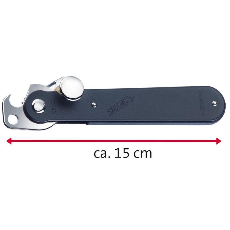 Westmark Lever Can Opener, with Bottle Opener, Length: 14.9 cm,