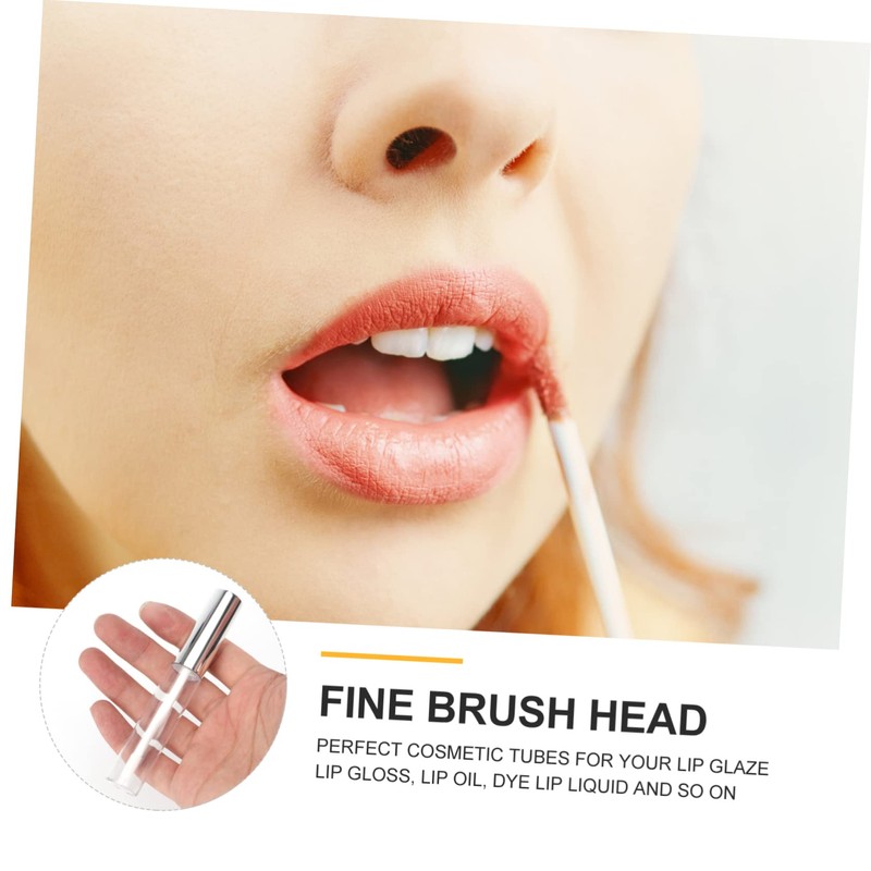 FOMIYES 30 Pcs Lip Makeup Tool Empty Lip Gloss Containers