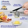 Potato Ricer,Ricer For Mashed Potatoes,15.2oz Heavy Duty Potato Ricer Stainless