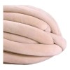 Hilo Grueso, Hilo Tubular Gigante Para Tejer Con Beige