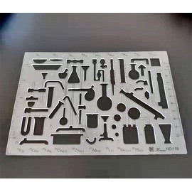 Obuy Plantilla de dibujo de química orgánica