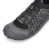 XPETI Men’s HYPERFIT Knit Barefoot Shoes 8 Black
