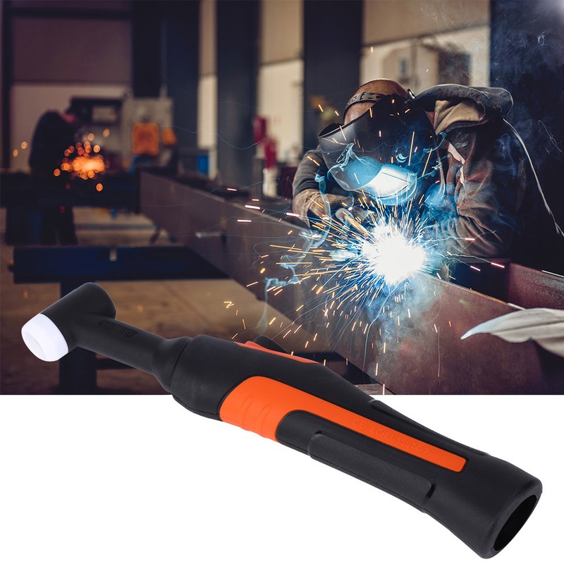 Welding Torch Handle with Flexible Tip Maintenance Replacement Fittings TIG-26VF/TIG-26FTIG-26F