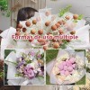 40 Hoja Papel Celofán Coreano Para Ramos Y Arreglos Florales