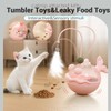 Interactive Cat Toys for Indoor with Feather Teaser Wand,Stimulation Smart