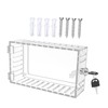 TEHAUX 1 Set Thermostat Lock Box with Mounted Thermostat Guard