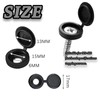 Screw Cover Caps 300pcs Fold Snap Covers Decorative Caps with