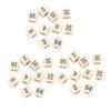 30PCS 6 Sided Number Dice 15.5mm Multiple Of 2 Number