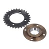 420 29T Sprocket Carbon Steel Toothless Freewheel for ATVs 4