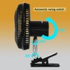 XUKEY 8inch 24V Car Oscillating Clip On Fan Rotatable Cooler