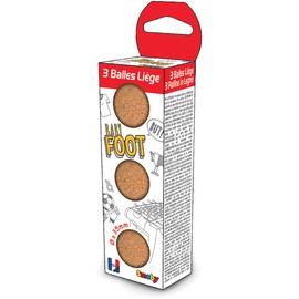 Smoby - Cork Balls 35mm Pack of 3 for Table Football 140411