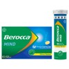 Berocca Mind Citrus Effervescent Tablets, Vitamin B & C, Magnesium,