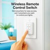LoraTap 656ft Wireless Wall-Switch: Remote Control Outlet 3 Pack —