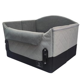 A4Pet Dog Booster Car Seat for Small Dogs, Portable Dog Crate for Car Seat DVCC047024ALY2B