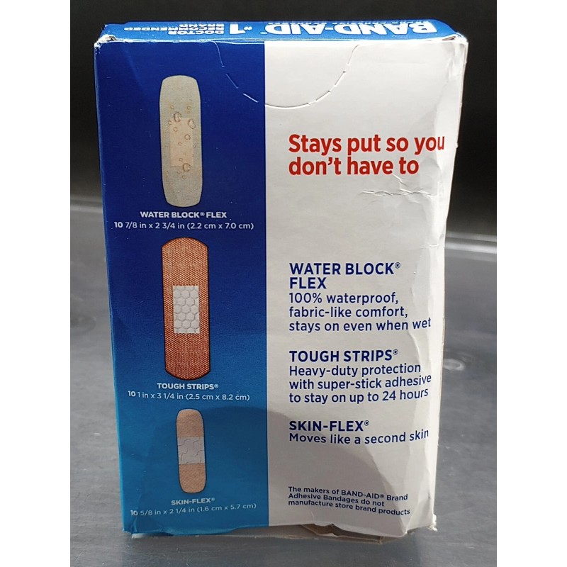 (3 Pack) Band Aid Brand Adhesive Bandages - Variety Pack