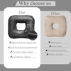 Ear Piercing Pillow for Side Sleepers with Ear-Shaped Hole for