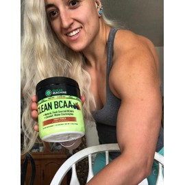Clean BCAA - 2:1:1 Food Sourced BCAAs Powder & Coconut Water Electrolytes Recovery & Amino Energy Supplement - Award Winning Vegan Amino Acid Supplement - 30 Servings (30, Fruit Punch)