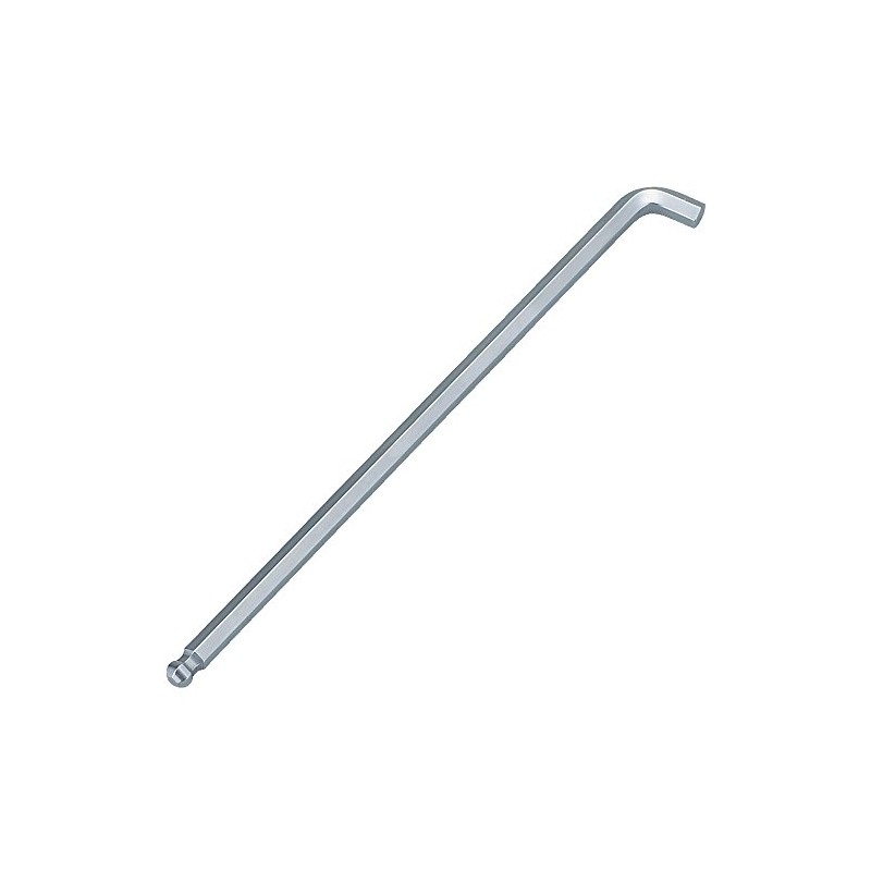 TRUSCO TTV100-100 Short Neck 100° Long Ball Point Hex Wrench,
