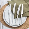 KINGSTONE 4 Piece Dinner Knives Set, Stainless Steel Knives