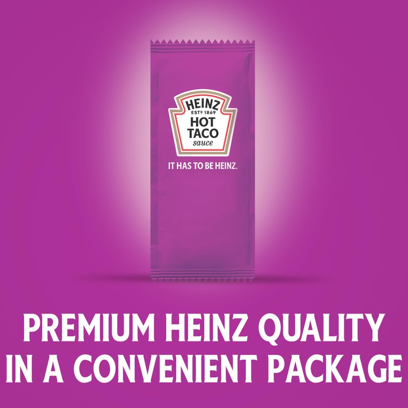 Heinz Taco Sauce Single Serve Packet (0.3 oz Packets, Pack