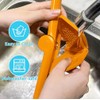 Lemon Squeezer Manual, Max Juice Extraction Lemon Juicer Squeezer, Easy-to-Use