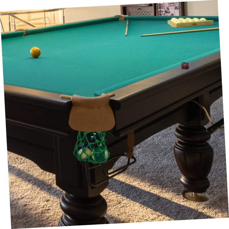 WOONEKY Billiard Net Bag 6 Pack Cotton Pool Table Pockets