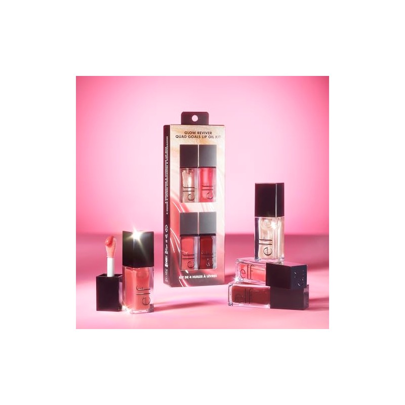 Kit Labiales elf Glow Reviver Lip Oil