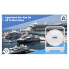 SAILPAK Ship-EEZ Cruise Ship Approved Fan, Magnetically Hangs from Stateroom