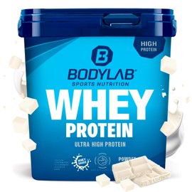 Bodylab24 Whey Protein Powder, White Chocolate, 1 kg