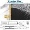 2 Settings Models Handheld Shower Head Sprayer High-Pressure with 59"