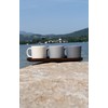 SALZKAMMERGUT KERAMIK Wersin Coffee Bowl with Handle 0.25 L (Dark