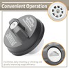 YIYANTO 7023550 Locking Fuel Tank Cap Replacement for Bobcat Excavators