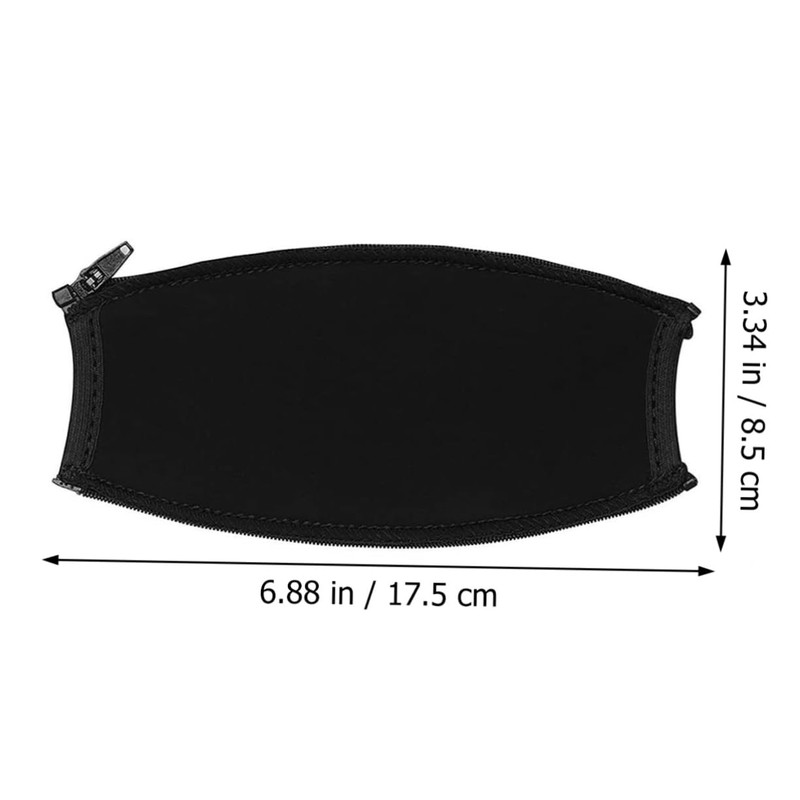 Gatuida Zipper Headphone Headband Cover Neoprene Beam Pad Protector for