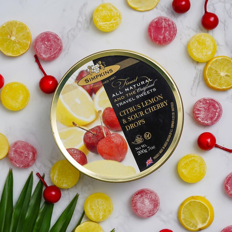 Simpkins Citrus Lemon & Sour Cherry 200g