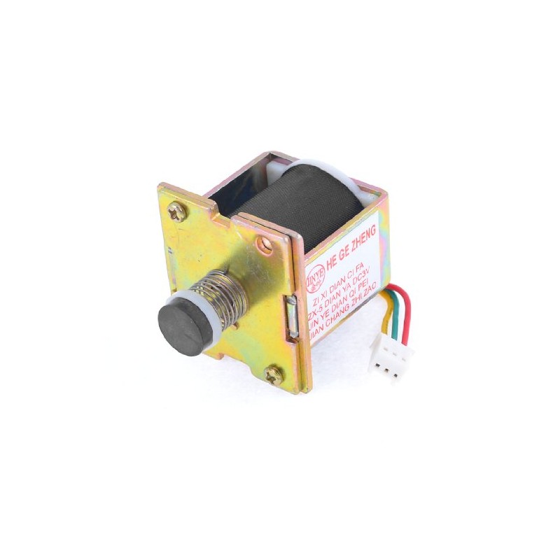 Sourcingmap LPG Gas Water Heater 3 Pin Connector Solenoid Valve