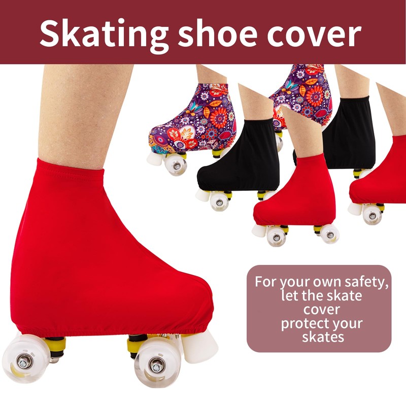 Ice Skates Covers,Protective & Elastic Skating Boot Covers for Roller