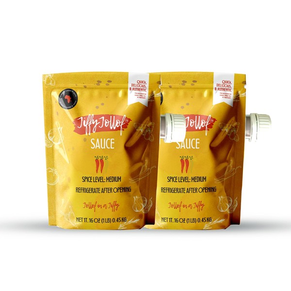 Jiffy Jollof sauce | Authentic Nigerian Sauce for One-Pot Meals