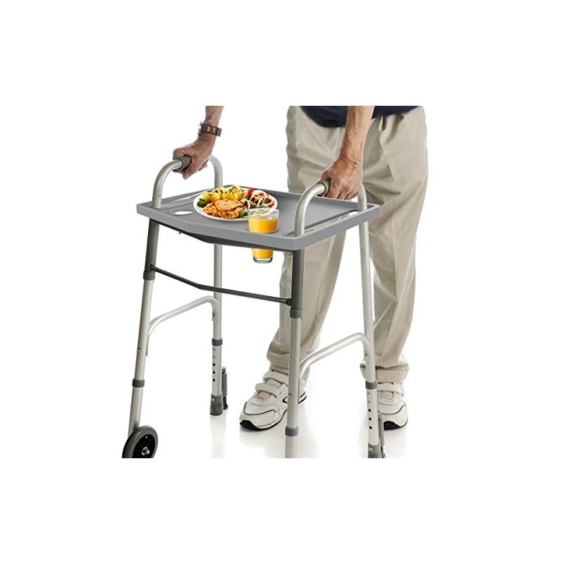 Walker Tray Table with 2 Cup Holders - Universal Trays