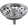 Master Plumber 420F, Sink Basket Strainer, Push & Seal, Ball