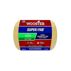 Wooster Brush R241-4 Super/Fab Roller Cover, 3/4-Inch Nap, 4-Inch