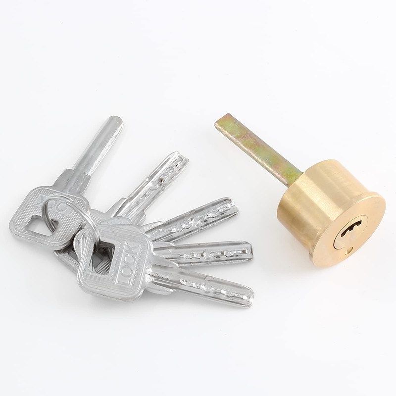 LDEXIN Home Safety Vertical Keyway Cylinder Deadbolt Rim Lock Set