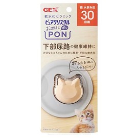 GEX Pure Crystal PON on Dish Soft Water for Cats 30 Days